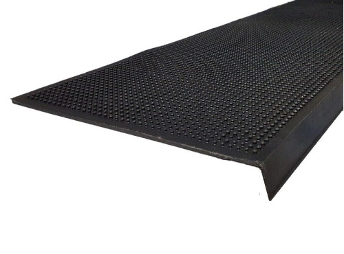 Резиновые накладки на ступени Классик с загибом фото 5