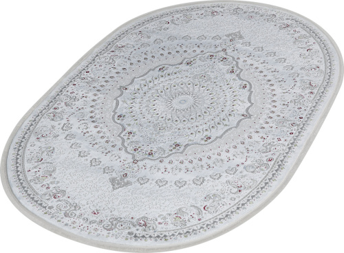 Kirmanshah 38861A WHITE / WHITE овал фото 6