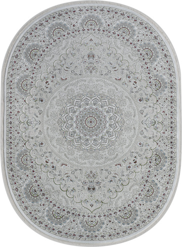 Kirmanshah 38860A CREAM CKM / WHITE овал