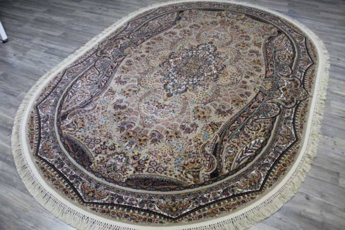 Abrishim 20346J OVAL L.BEIGE / L.BEIGE фото 2