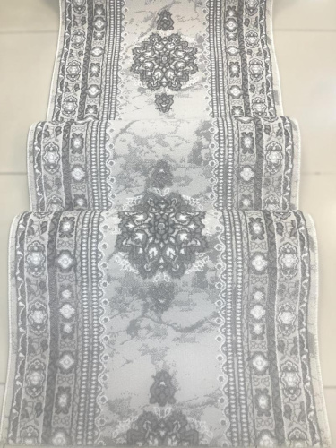 Ковровая дорожка Терра 21521_20553 Дорожка, из полиэстера, серый, 0,8×1, фото 3