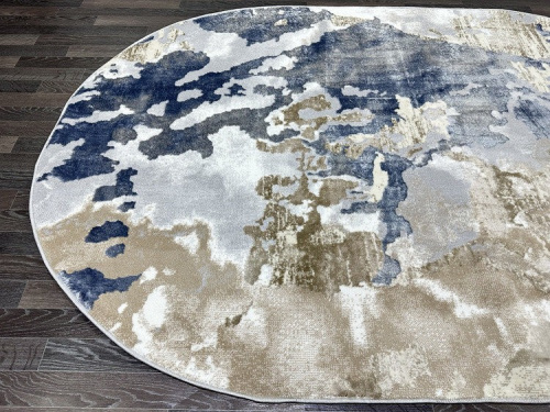 Semnan D039A_CREAM SHIRINK / BLUE FDY-овал фото 9