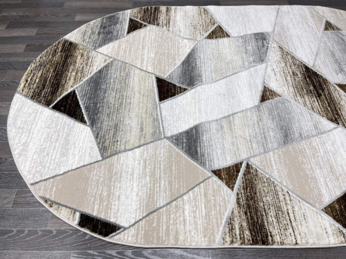 Aura 40676D_ACIK GRI / KOYU GRI овал фото 7