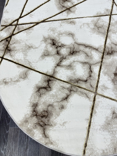 Fame 0163A_CREAM / BROWN-овал фото 4