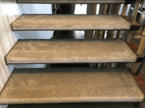 Накладки с загибом на всю ширину ступени фото 10