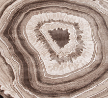 safir 00847a - brown / brown овал