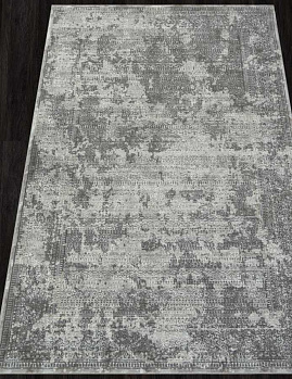 Прямоугольный ковер из синтетики f239 - gray-beige | Россия