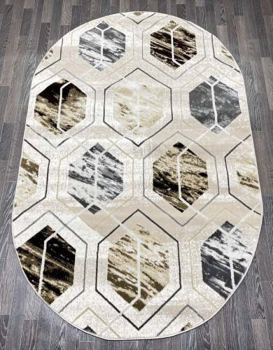 Aura 40709A_KOYU GRI / KAHVE овал