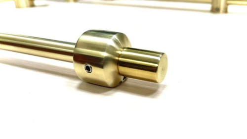 Ковродержатель из латуни L021 Пруток 12 мм фото 2