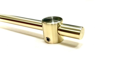 Ковродержатель из латуни L016 Пруток 12 мм фото 2