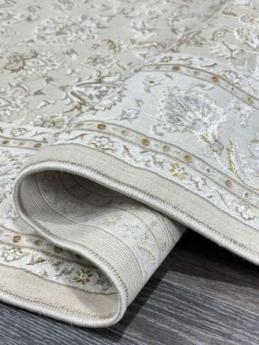 Ковер Iran collection A067A_LIGHT BEIGE SHRINK / LIGHT BEIGE SHRINK o, из полиэстера, кремовый, 1,2×1,8, фото 4
