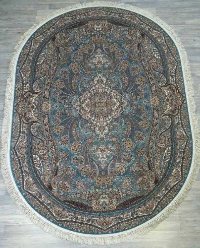 Abrishim 20346J OVAL BLUE / BLUE