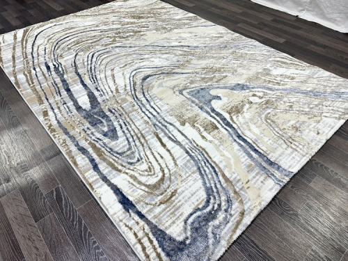 Semnan D065A_CREAM SHIRINK / BLUE FDY фото 3