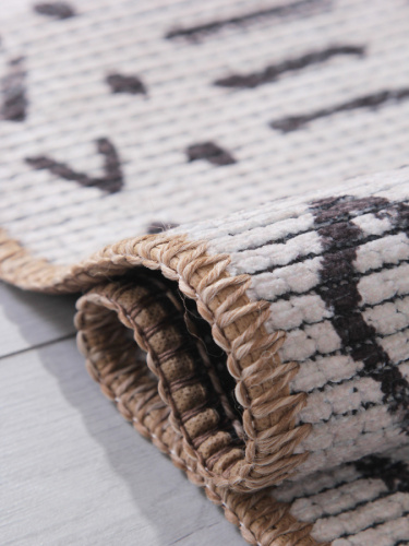 lavin ab739e - beige / black прямоугольник фото 4