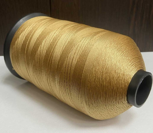 Лавсановая нить для оверлока бежевая Вторичная фото 3