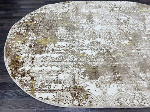 Fame 0726A_CREAM / BROWN-овал фото 5