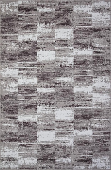 Прямоугольный ковер из синтетики f394 - gray | Россия