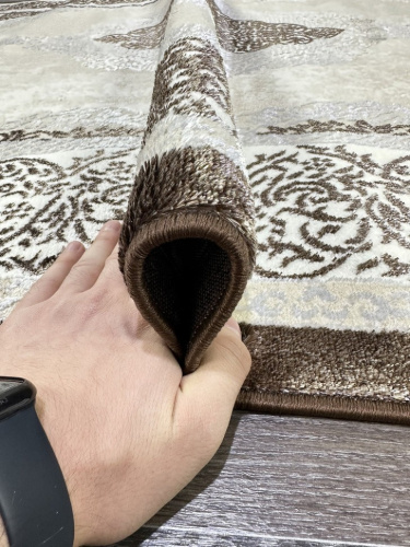 Platinium Q009A_BROWN FDY/CREAM SHRINK-О фото 6