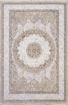 Прямоугольный ковер из полиэстера N891A WHITE / BEIGE_1 | Турция