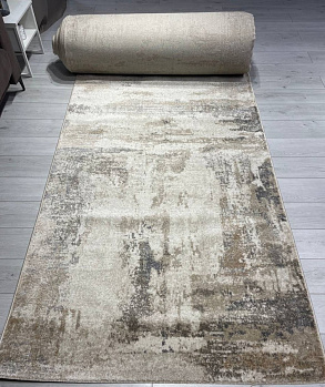 Ковровая дорожка из синтетики tornado f156 - beige | Россия