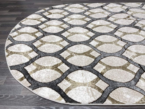 Aura 40383B_COKME BEJ / ACIK GRI овал фото 6