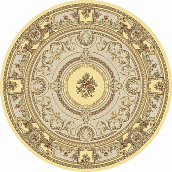 Круглый ковер из вискозы 38028-6262-60-krug | Бельгия