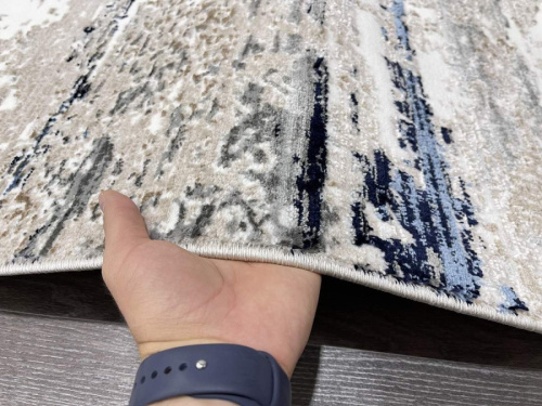 Aura 40638A_CÖKME BEJ / LACİVERT овал фото 5