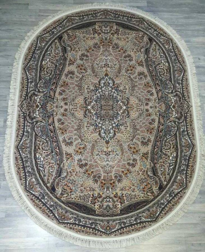 Abrishim 20346J OVAL L.BEIGE / L.BEIGE