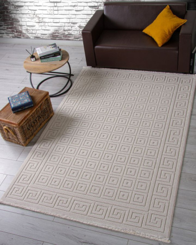 loopy l0009a - beige / beige прямоугольник фото 3