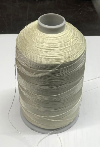 Лавсановая нить для оверлока Вторичная слоновая кость фото 2