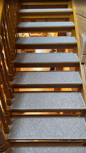 Накладки без загиба на всю ширину ступени фото 6