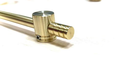 Ковродержатель из латуни L015 Пруток 12 мм фото 2