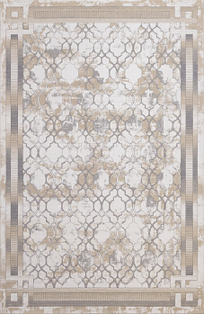 Прямоугольный ковер из полиэстера 10687A BEIGE / BEIGE | Турция
