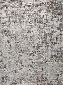 Прямоугольный ковер из полиэстера 38554a-grey-fls-cream-fls | Турция
