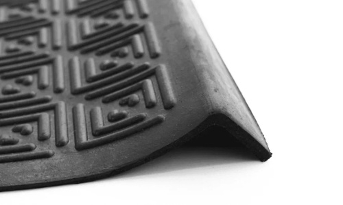 Резиновые накладки на ступени Модерн с загибом фото 4