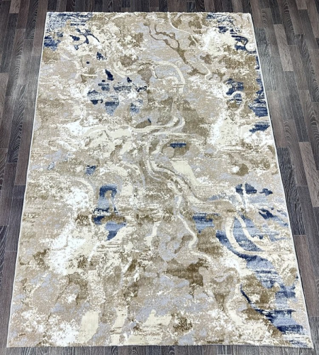 Semnan D070B_CREAM SHIRINK / BLUE FDY