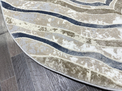 Semnan D066A_CREAM SHIRINK / BLUE FDY-овал фото 7