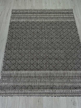 Прямоугольный ковер циновка s154 - dark gray | Россия