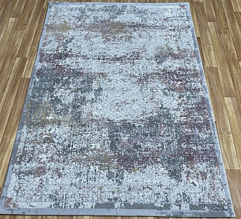 Прямоугольный ковер из полиэстера 02951a-grey-lavender | Турция