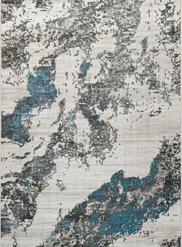 Eliza 38637A BLUE FLS / CREAM FLS