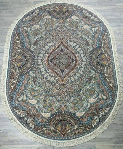 Abrishim 20170J OVAL BLUE / BLUE