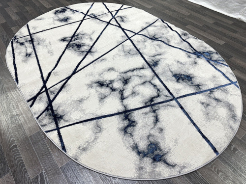 Fame 0163A_L. GREY / BLUE-овал фото 2