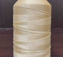 Лавсановая нить для оверлока светло бежевая Вторичная