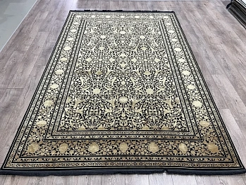 Ковер Alma 4500 Alma 101003 Charcoal, из акрила / из вискозы, серый