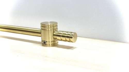 Ковродержатель из латуни L025 Пруток 12 мм фото 2