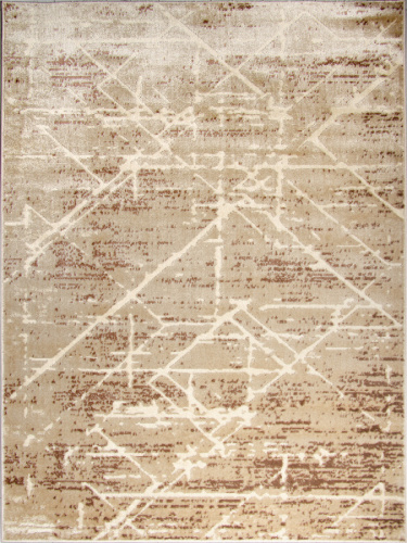 Ковер darga f691 - beige прямоугольник, из синтетики, бежевый, 1,5×2,3, фото 2