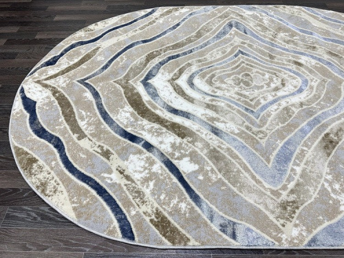 Semnan D066A_CREAM SHIRINK / BLUE FDY-овал фото 9