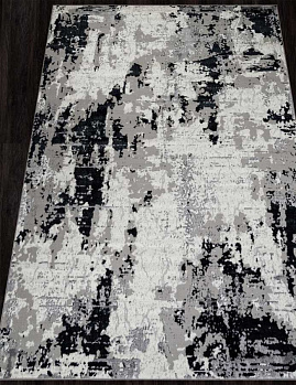 Прямоугольный ковер из полиэстера f285 - dark gray | Россия