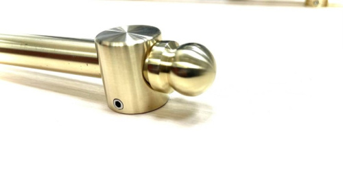 Ковродержатель из латуни L018 Пруток 12 мм фото 2