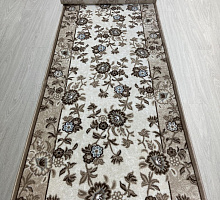 Ковровая дорожка Valencia Deluxe d325 - CREAM-BROWN